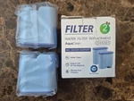 Package Of 2 Filters Aqua Clean Water Filter Replacement #oxs001. Fixed Price $16.99.
