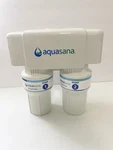 Aquasana Under Sink Water Filter System /2-stage Filtration -aq-6200-bn As Shown. Fixed Price $77.33.