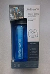 Lifestraw Go Filter Water Bottle 34oz 1l Bpa Free Leakproof Royal Blue. Fixed Price $27.95.