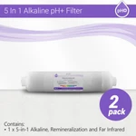 Alkaline Filter Mineral Water Replacement Inline 2 Pack. Fixed Price $82.95.