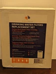 Aquaboon 3 Pc Replacement Water Filters Set - New In Open Box. Fixed Price $13.46.