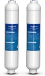 Inline Activated Carbon Block Water Filter T33 For Icemaker Ro System Pack Of 2. Fixed Price $38.94.