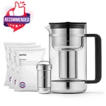 Aarke Purifier - Premium Glass And Stainless Steel Water Filter Pitcher,.... Fixed Price $290.30.