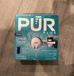 Pur Plus Faucet Mount Water Filtration System With 3-in-1 Lead Reduction, Chrome. Fixed Price $24.00.