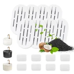 Misfans Ceramic Cat Water Fountain Filters, 8 Pack Replacement Filters &. Fixed Price $34.82.