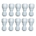 Yzmsz Reducing Straight Union 3/8" To 1/4" Quick 10 Count (pack Of 1), Copper. Fixed Price $16.99.