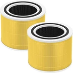 Isingo Core 300-p Replacement Filters 2-pack Yellow (pet) Nib. Fixed Price $16.02.