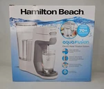 Hamilton Beach Aqua Fusion Electric Water Filtration System. Fixed Price $89.99.