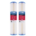 20 X 4.5 Inch Micron Pleated Polyester Sediment Water Filter 2-pack. Fixed Price $52.09.
