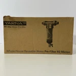 Yarna Whole House Reusable Water Pre-filter 40 Micron. Fixed Price $32.00.
