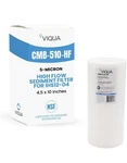 Viqua Cmb-510-hf Replacement Sediment Filter 5 Micron, 4.5" X 10" High Flow. Fixed Price $25.00.