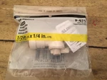 P-671 Watts 1/2 X 1/4" Straight Stop Valve 0959185 Quick Connect Plumbing Fix. Fixed Price $12.99.
