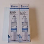 2x Refresh R-9490 Refrigerator Water Filters New Sealed Replacement Compatible. Fixed Price $20.00.