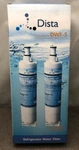 Two Dista Dwf-5 Refrigerator Replacement Water Filters Whirlpool, Kenmore, More. Fixed Price $15.99.