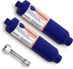 Welluck Rv Water Filter, 5 Layer Filtration, Kdf And 2pc With Hose Protector. Fixed Price $29.94.