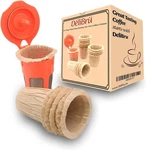 Unbleached Paper Filters For Reusable Carafe Fits All Brands 100% Compostable An. Fixed Price $25.44.